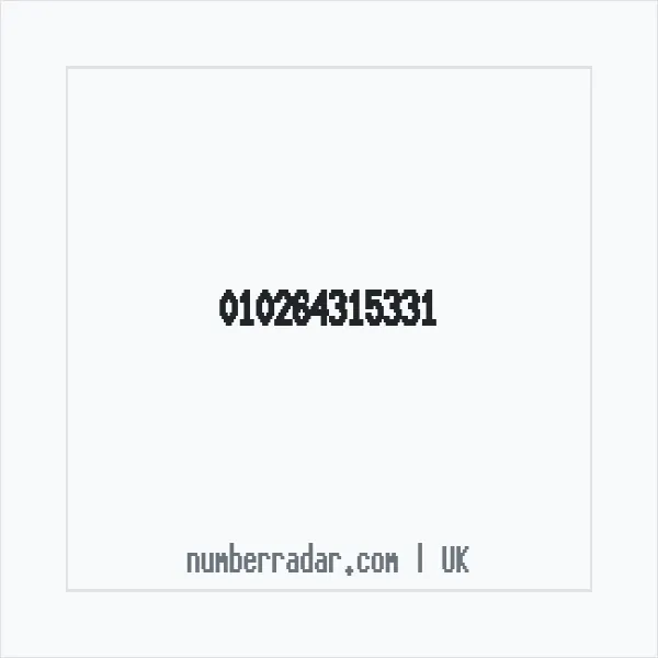 Reverse number check for +44 (1026) 431-533 — who called me?