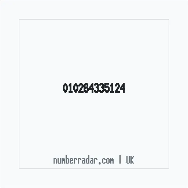 Reverse number check for +44 (1026) 433-512 — who called me?
