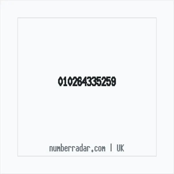 Reverse number check for +44 (1026) 433-525 — who called me?