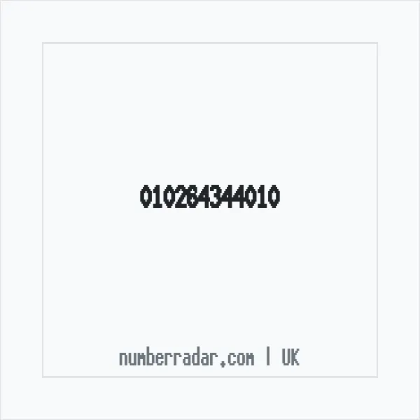 Reverse number check for +44 (1026) 434-401 — who called me?