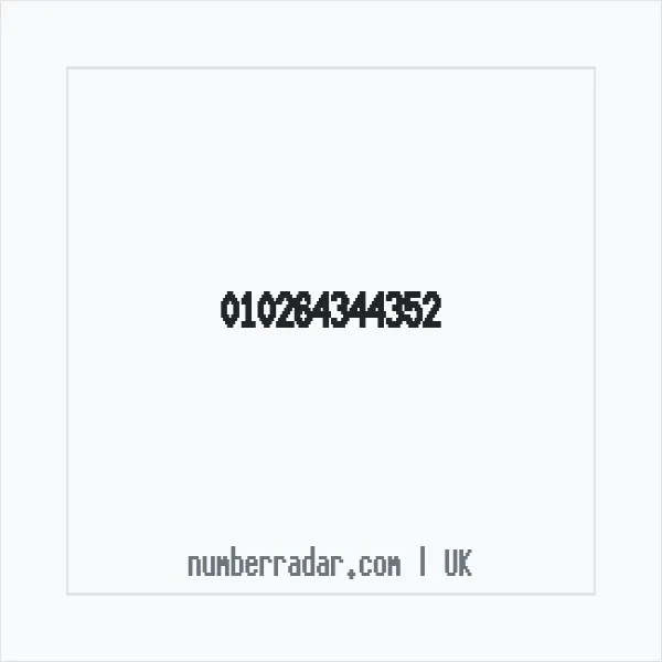 Reverse number check for +44 (1026) 434-435 — who called me?