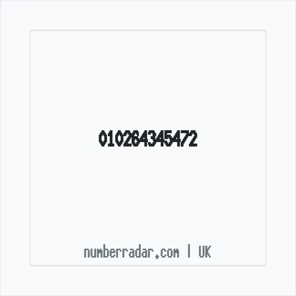Reverse number check for +44 (1026) 434-547 — who called me?