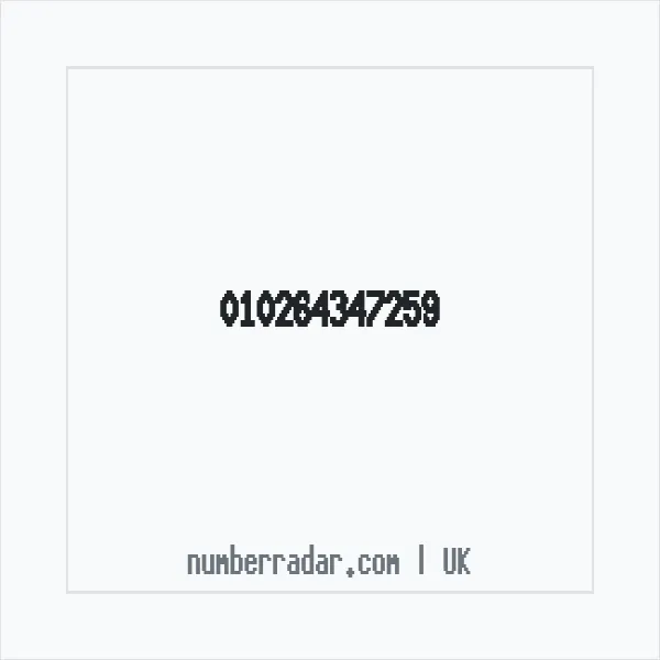 Reverse number check for +44 (1026) 434-725 — who called me?