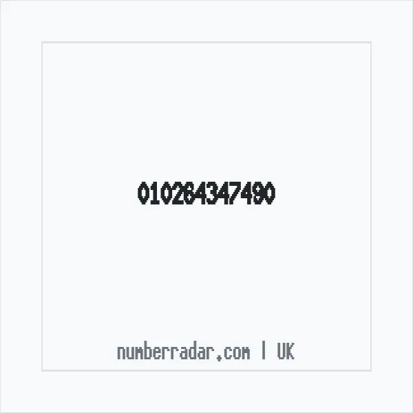 Reverse number check for +44 (1026) 434-749 — who called me?