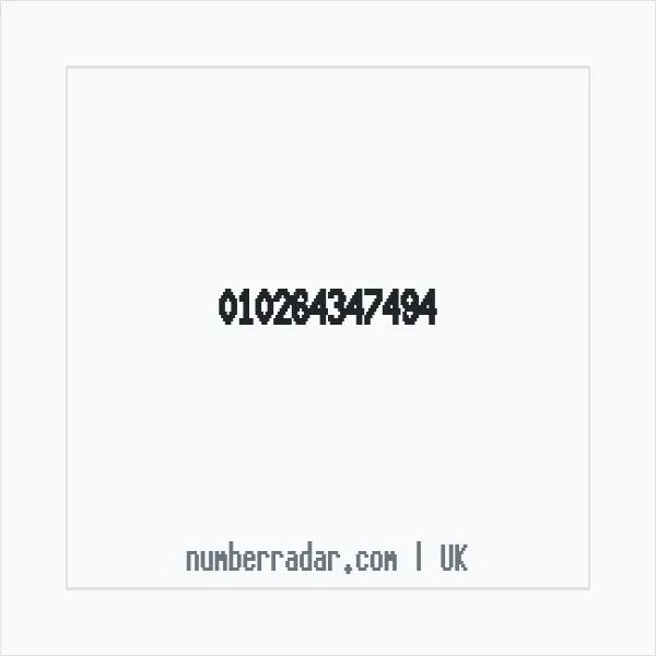 Reverse number check for +44 (1026) 434-749 — who called me?