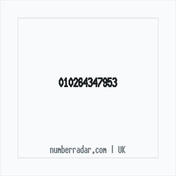 Reverse number check for +44 (1026) 434-795 — who called me?