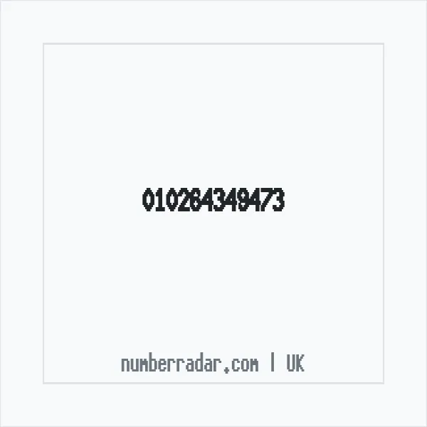 Reverse number check for +44 (1026) 434-947 — who called me?