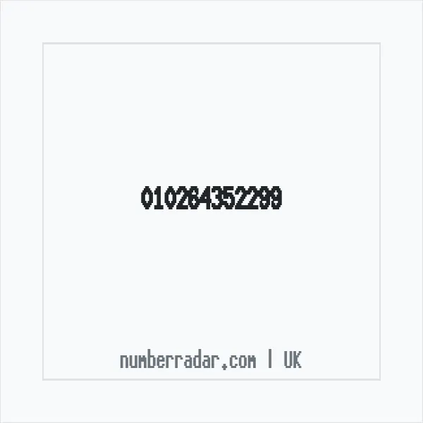 Reverse number check for +44 (1026) 435-229 — who called me?