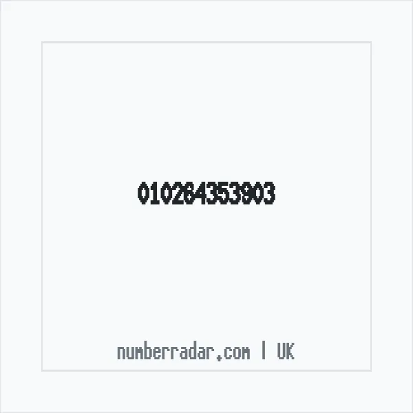Reverse number check for +44 (1026) 435-390 — who called me?