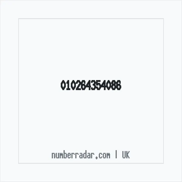 Reverse number check for +44 (1026) 435-408 — who called me?