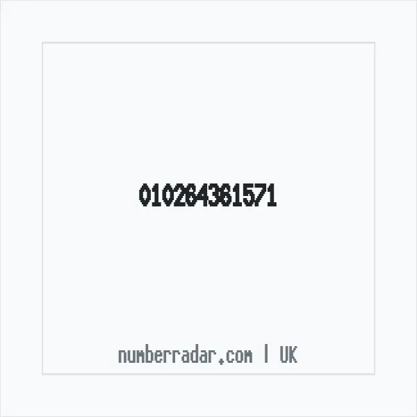 Reverse number check for +44 (1026) 436-157 — who called me?