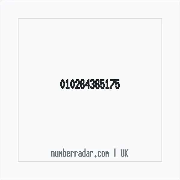 Reverse number check for +44 (1026) 436-517 — who called me?