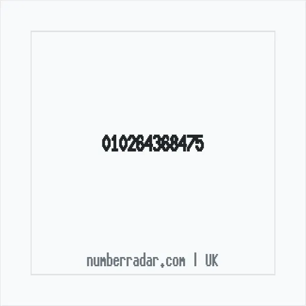 Reverse number check for +44 (1026) 436-847 — who called me?