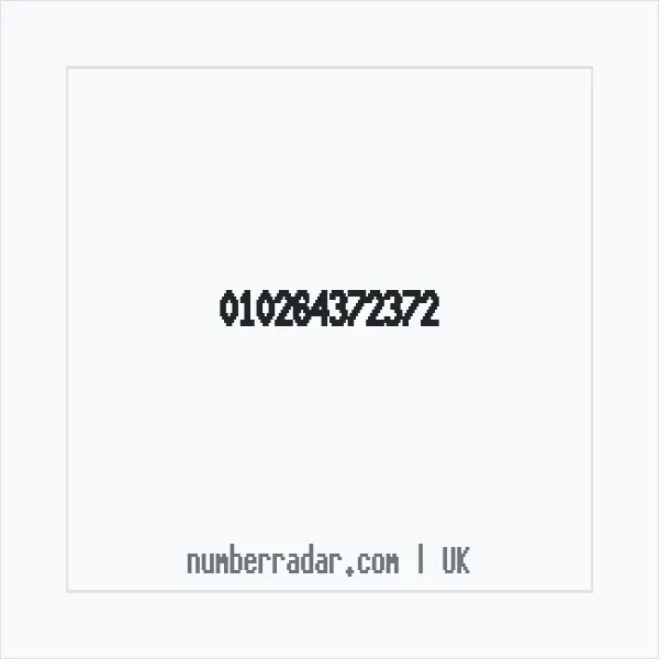 Reverse number check for +44 (1026) 437-237 — who called me?