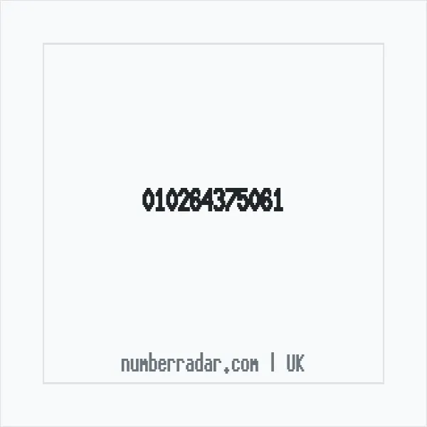 Reverse number check for +44 (1026) 437-506 — who called me?