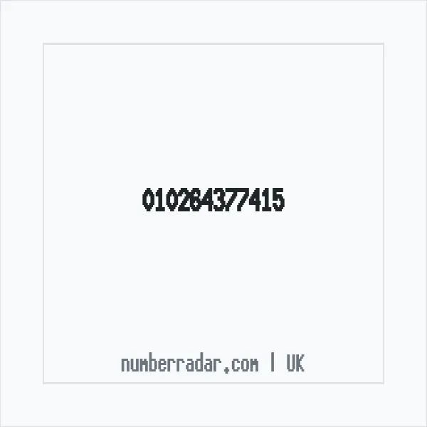 Reverse number check for +44 (1026) 437-741 — who called me?