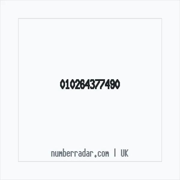 Reverse number check for +44 (1026) 437-749 — who called me?