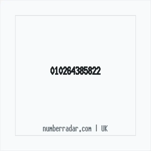 Reverse number check for +44 (1026) 438-582 — who called me?