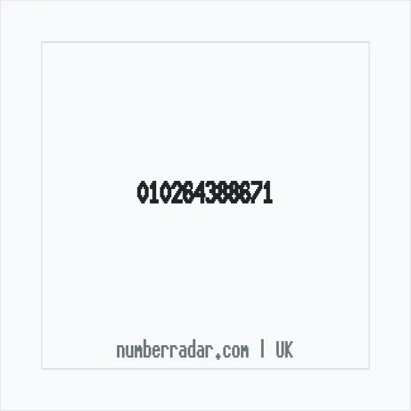 Reverse number check for +44 (1026) 438-867 — who called me?