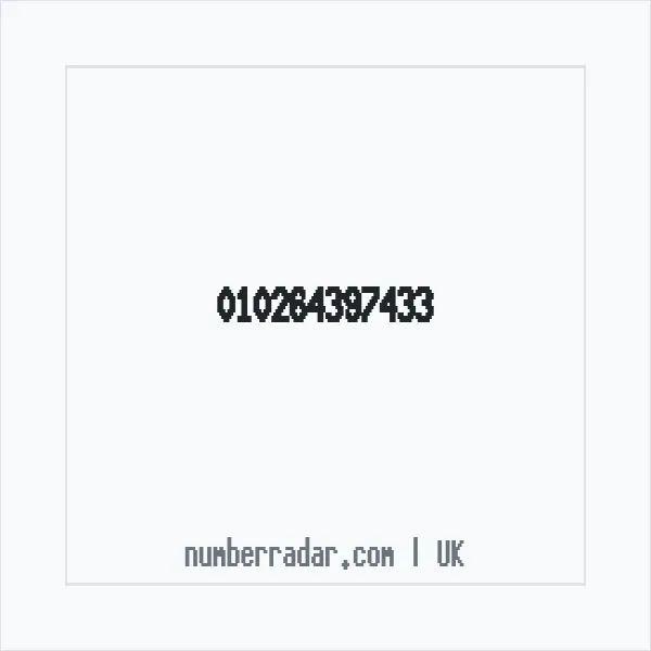 Reverse number check for +44 (1026) 439-743 — who called me?