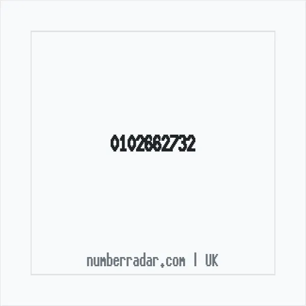 Reverse number check for +44 102662732 — who called me?