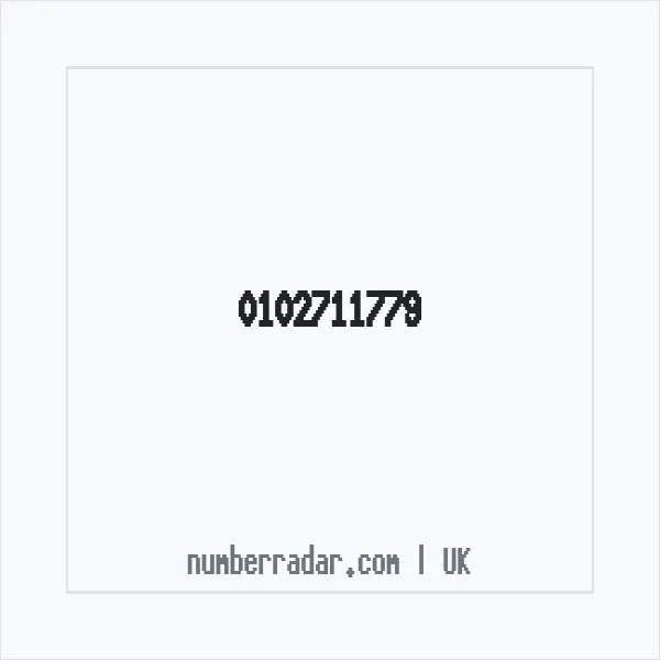 Reverse number check for +44 102711779 — who called me?