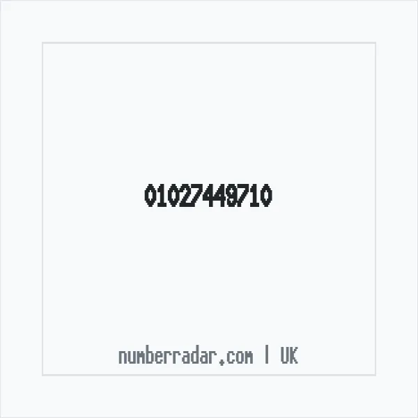 Reverse number check for +44 1027 449710 — who called me?