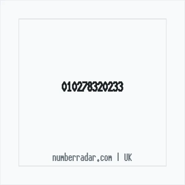 Reverse number check for +44 (1027) 832-023 — who called me?