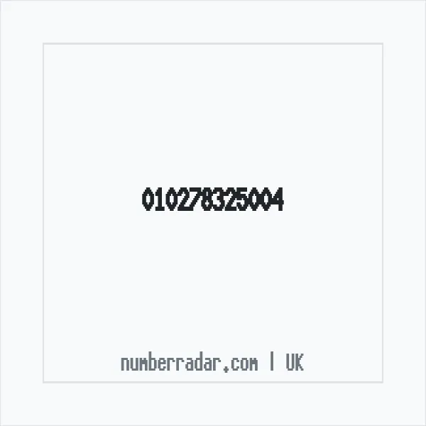 Reverse number check for +44 (1027) 832-500 — who called me?