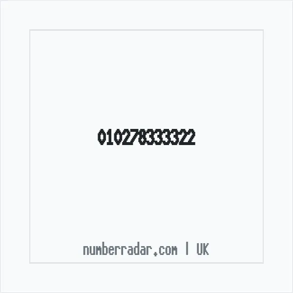 Reverse number check for +44 (1027) 833-332 — who called me?