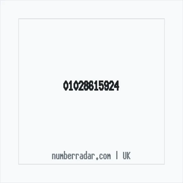 Reverse number check for +44 1028 615924 — who called me?