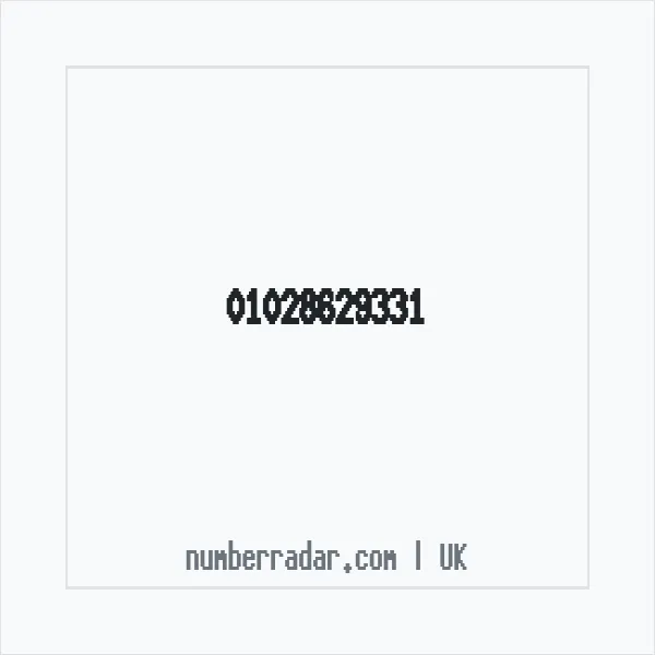 Reverse number check for +44 1028 629331 — who called me?