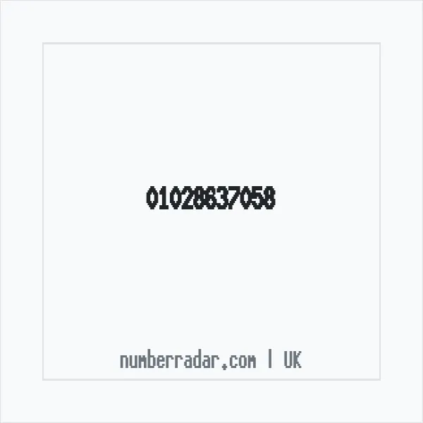 Reverse number check for +44 1028 637058 — who called me?