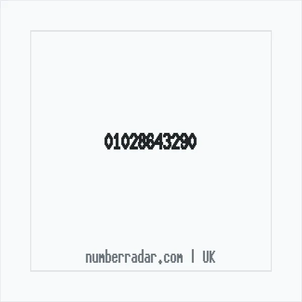 Reverse number check for +44 1028 643290 — who called me?