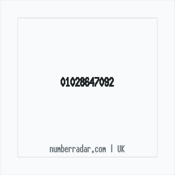 Reverse number check for +44 1028 647092 — who called me?