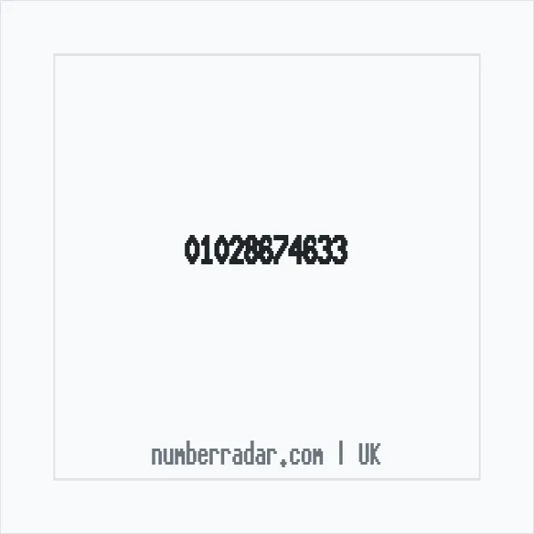 Reverse number check for +44 1028 674633 — who called me?