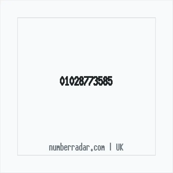 Reverse number check for +44 1028 773585 — who called me?