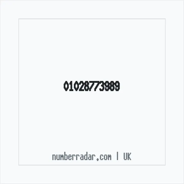 Reverse number check for +44 1028 773989 — who called me?