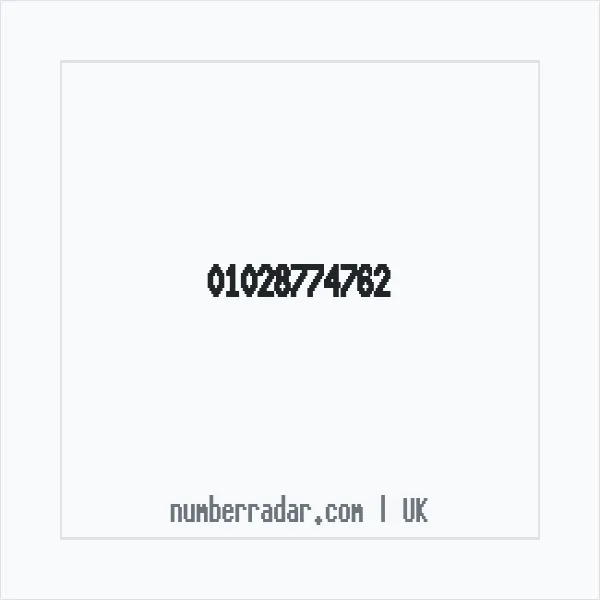 Reverse number check for +44 1028 774762 — who called me?