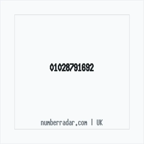 Reverse number check for +44 1028 791692 — who called me?