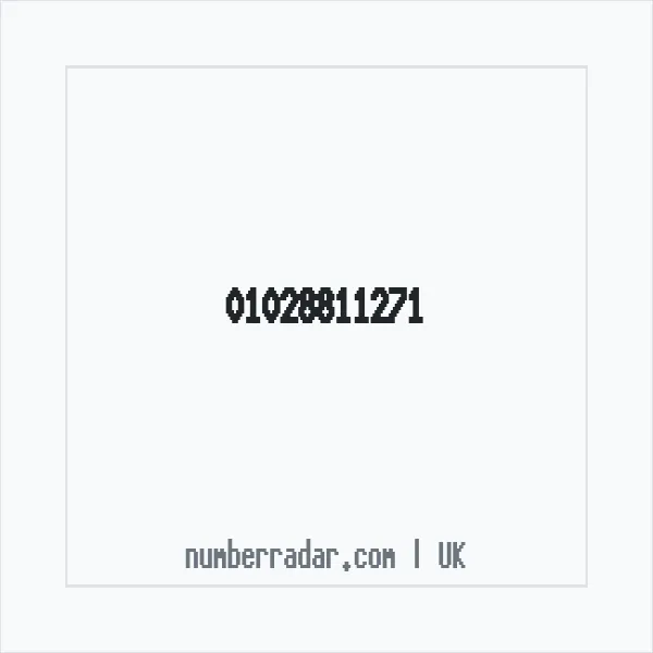 Reverse number check for +44 1028 811271 — who called me?