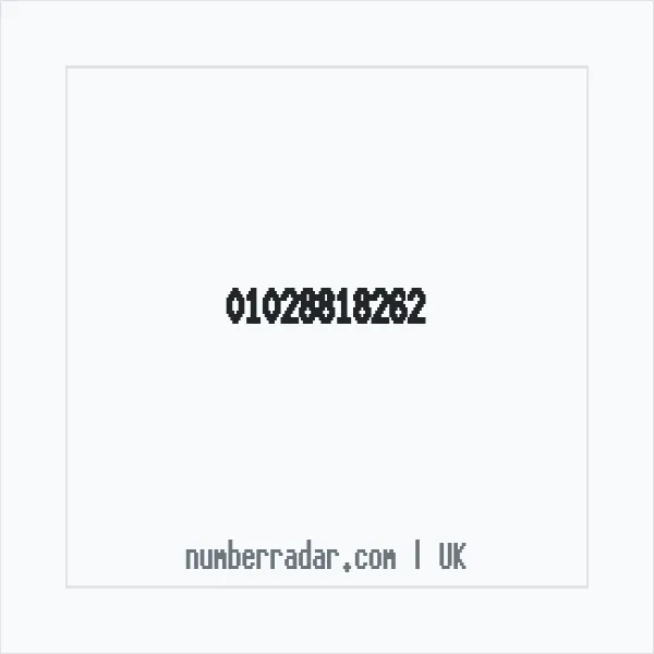 Reverse number check for +44 1028 818262 — who called me?