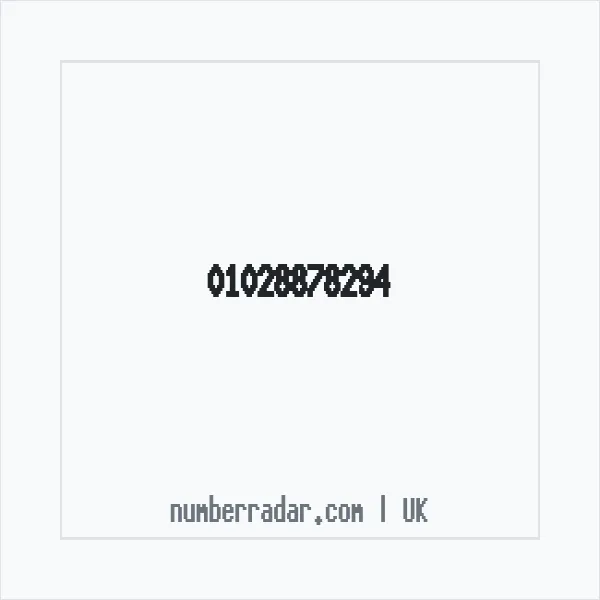 Reverse number check for +44 1028 878294 — who called me?