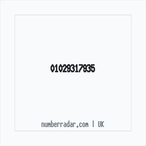 Reverse number check for +44 1029 317935 — who called me?