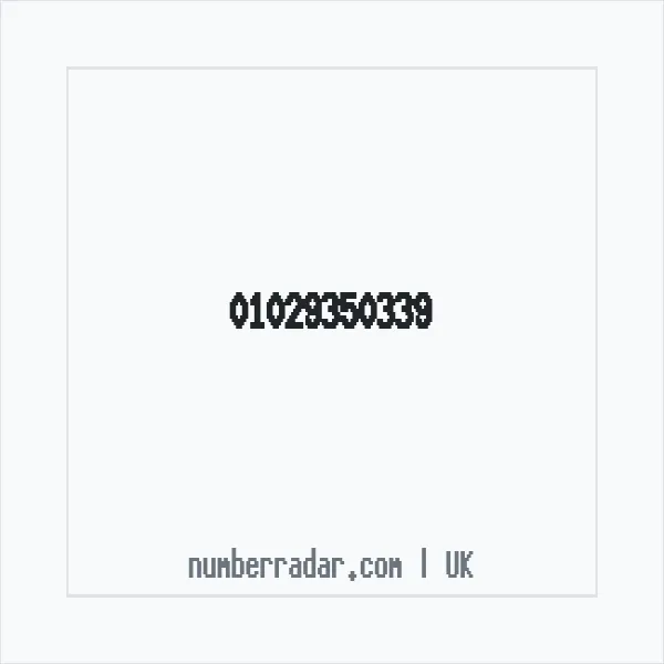 Reverse number check for +44 1029 350339 — who called me?