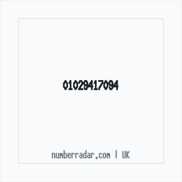 Reverse number check for +44 1029 417094 — who called me?