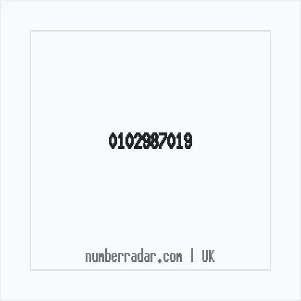 Reverse number check for +44 102987019 — who called me?