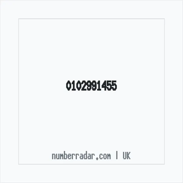 Reverse number check for +44 102991455 — who called me?