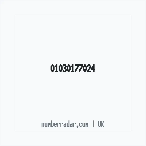 Reverse number check for +44 1030 177024 — who called me?