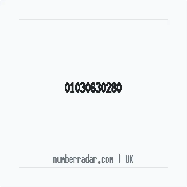 Reverse number check for +44 1030 630280 — who called me?